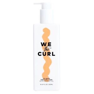 Co-Wash for Curly Hair with Coconut Oil - White